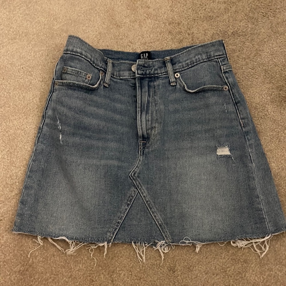 Gap denim skirt size 0